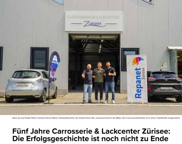 Artikel im Magazin AUTO & Economie zum fünfjährigen Jubiläum